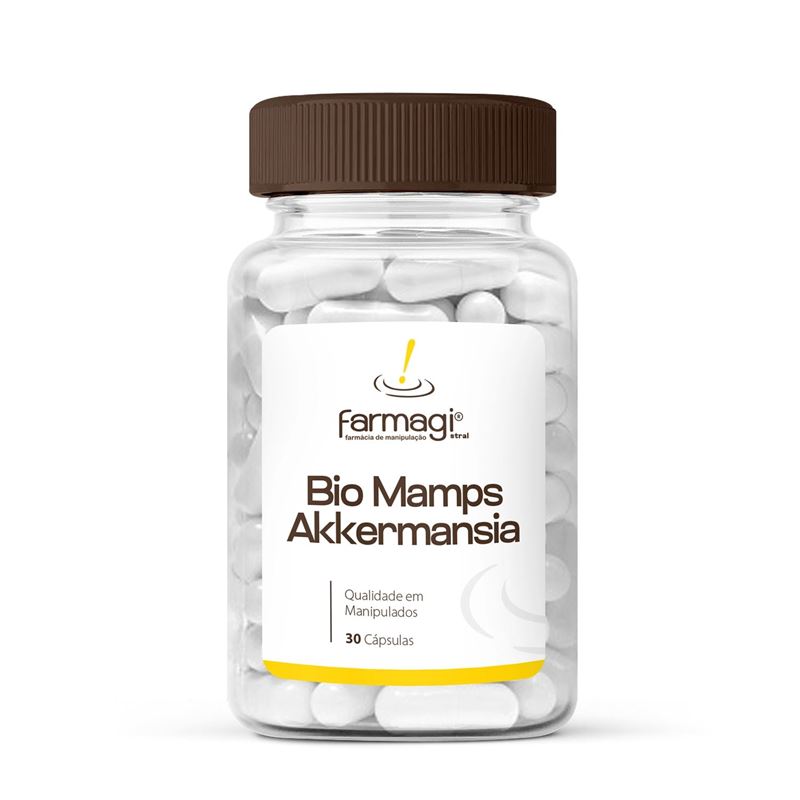 Bio Mamps Akkermansia 25mg em Cápsulas