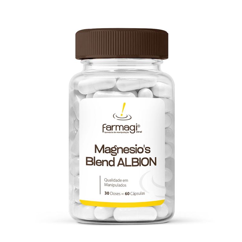 Magnesio's Blend ALBION 60 Cápsulas