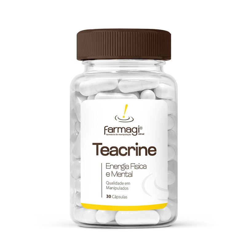 Teacrine 200mg 30 Cápsulas